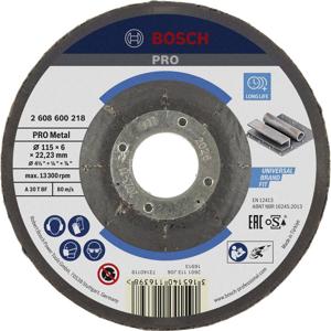 Bosch Accessories Bosch Power Tools 2608600218 Afbraamschijf gebogen 115 mm 1 stuk(s) Staal
