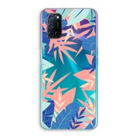 Tropisch: Oppo A92 Transparant Hoesje