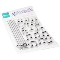 Marianne Design • clear stamps musical notes
