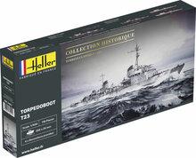 Heller 81011 Torpedoboot T23 Bouwpakket Schaal 1:400