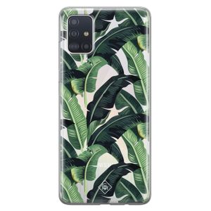 Samsung Galaxy A51 transparant hoesje - Jungle