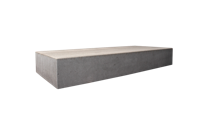 Minimaal 5 stuks! (2.0m²) Traptrede massief 100x40x18 cm grijs prijs per stuk - Gardenlux
