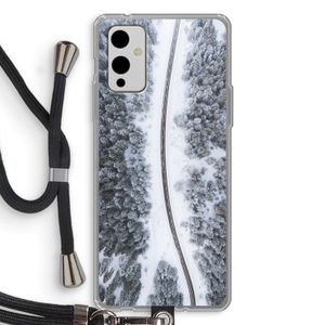 Snøfall: OnePlus 9 Transparant Hoesje met koord