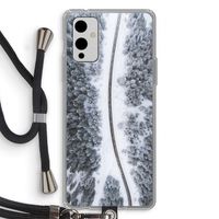 Snøfall: OnePlus 9 Transparant Hoesje met koord