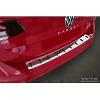 RVS Bumper beschermer passend voor Volkswagen Passat Variant 2014-2019 & Facelift 2019- (incl. R AV252025