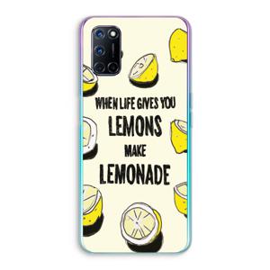 Lemonade: Oppo A52 Transparant Hoesje