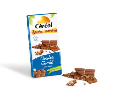 Cereal Glutenvrij & Lactosevrij Chocolade Tablet Hazelnoot