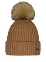 Barts Kenzie Beanie Dames Muts Light Brown One Size