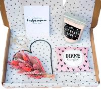 Brievenbuscadeautje Roze hart