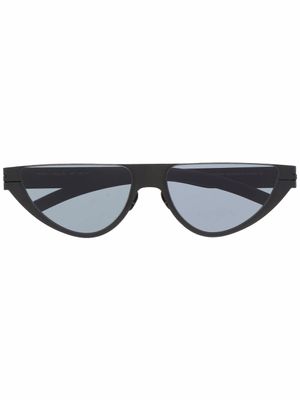 Mykita lunettes de soleil à monture structurée - Noir