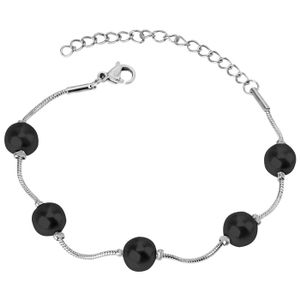 Cilla Jewels Dames Armband met Synthetische Parels Zilver