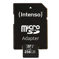 Intenso microSD-Card Class10 UHS-I 256GB Speicherkarte - thumbnail