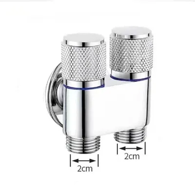 DualFlow Pro - 2-in-1 Wandkraan voor Toilet & Wasmachine