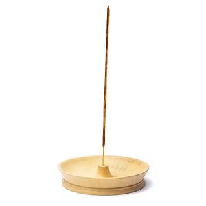 Wierookhouder Rond Hout - 6 cm