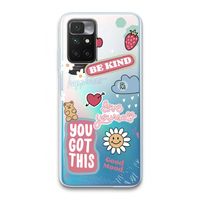 Positivity: Xiaomi Redmi 10 Transparant Hoesje