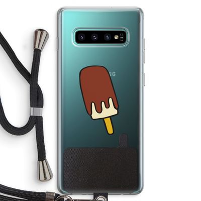 Frisco: Samsung Galaxy S10 Plus Transparant Hoesje met koord