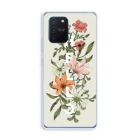 Hello bloemen: Samsung Galaxy Note 10 Lite Transparant Hoesje - thumbnail