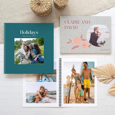 Fotoboek L vierkant harde linnen fotokaft
