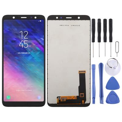 incell LCD-scherm en digitizer volledige assemblage voor Galaxy A6 PLUS (2018) A605G (zwart)
