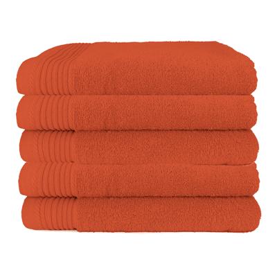 The One Badhanddoek Deluxe 70x140 550 gram Terra Spice (5 stuks)
