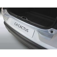 Bumper beschermer passend voor Citroën C4 Cactus 2014- Zwart GRRBP922