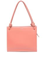 Jil Sander sac cabas en cuir à détail noué - Rose Jil Sander sac cabas en cuir à détail noué - Rose