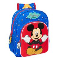 Schoolrugzak Mickey Mouse Clubhouse Good day Blauw 32 x 38 x 12 cm