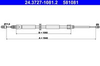 Handremkabel 24372710812