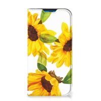 Smart Cover voor iPhone 14 Pro Zonnebloemen - thumbnail