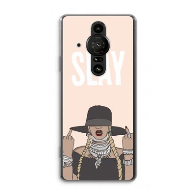 Slay All Day: Sony Xperia Pro-I Transparant Hoesje