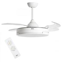 Plafondventilator JATA JVTE4240 Wit 42 W Ø 104 cm