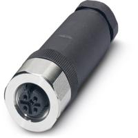 Phoenix Contact 1553268 Sensor/actuator connector, niet geassembleerd M12 Aantal polen: 4 Bus, recht 1 stuk(s) - thumbnail