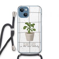 Kamerplant op vensterruit: iPhone 13 mini Transparant Hoesje met koord