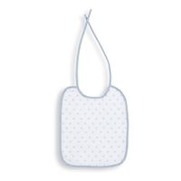 Interbaby slabbetje sterren junior 30 x 25 cm katoen - thumbnail