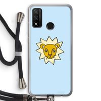 Kleine leeuw: Huawei P Smart (2020) Transparant Hoesje met koord