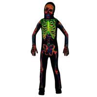 Kostuum Skelet Glow in the Dark Multikleur Kind Kostuum Skelet Glow in the Dark Multikleur Kind