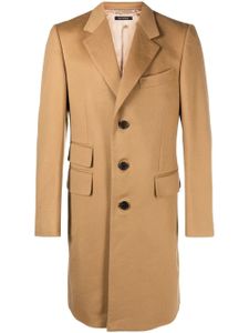 TOM FORD manteau en cachemire à simple boutonnage - Tons neutres