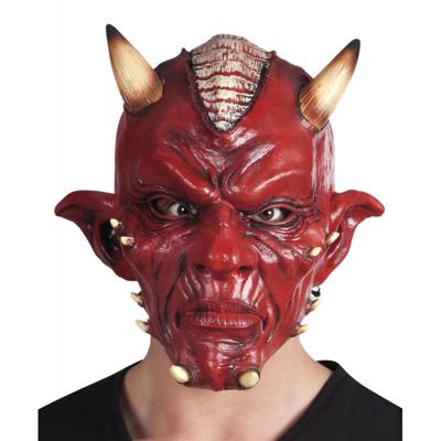 Boland duivel masker - rood - latex - halloween - volwassenen - horror thema