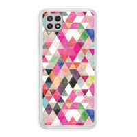 Gekleurde driehoekjes: Samsung Galaxy A22 4G Transparant Hoesje Gekleurde driehoekjes: Samsung Galaxy A22 4G Transparant Hoesje