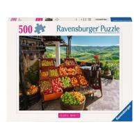 Ravensburger legpuzzel fruits and vegetables market, croatia - 500st.