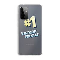 Victory Royale: Samsung Galaxy A72 Transparant Hoesje