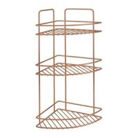 Metaltex Doucherek 3 Etages 26x13x53 cm Koper