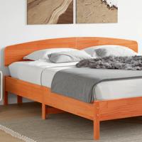 Hoofdbord 180 cm massief grenenhout wasbruin
