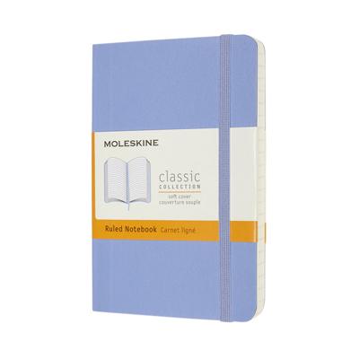 Notitieboek moleskine pocket 90x140 ln sc hydr bl Notitieboek moleskine pocket 90x140 ln sc hydr bl