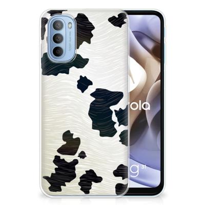 Motorola Moto G31 | G41 | TPU Hoesje | Koeienvlekken