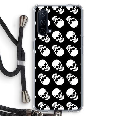 Musketon Skulls: OnePlus Nord CE 5G Transparant Hoesje met koord