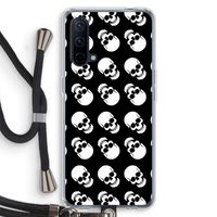 Musketon Skulls: OnePlus Nord CE 5G Transparant Hoesje met koord