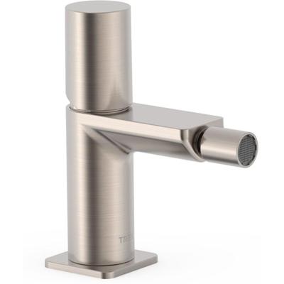 Bidetkraan Tres Loft | Opbouw | Mengkraan | 1-knop | Rond | RVS look