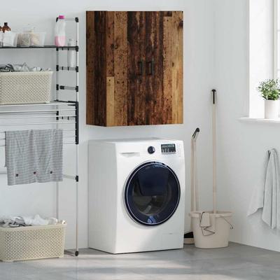 Wandkast Wandgemonteerd Bruin 69.5 x 34 x 90 cm Bewerkt hout