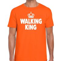 Wandel t-shirt Walking King oranje heren Wandel t-shirt Walking King oranje heren